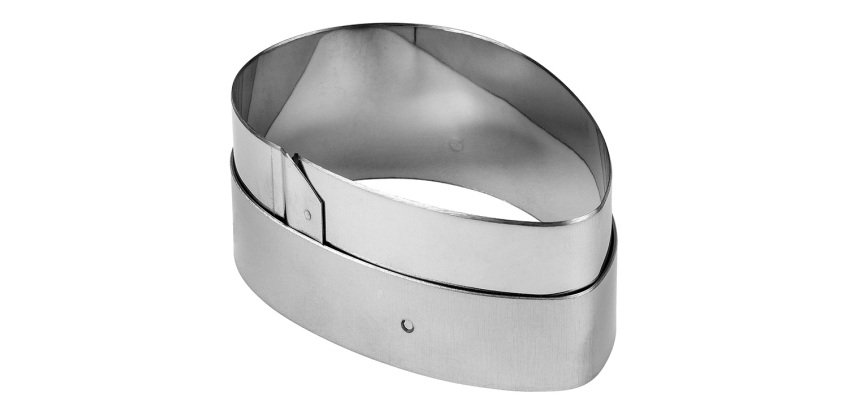 découpoir oeuf inox 10 cm pour flexipan 336190