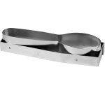 découpoir cuillère inox 19x5,5 cm