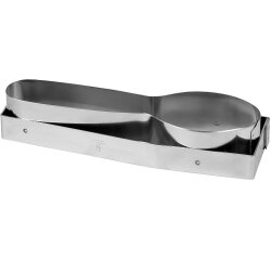 découpoir cuillère inox 19x5,5 cm