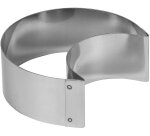 Forme inox "lune" 11cm
