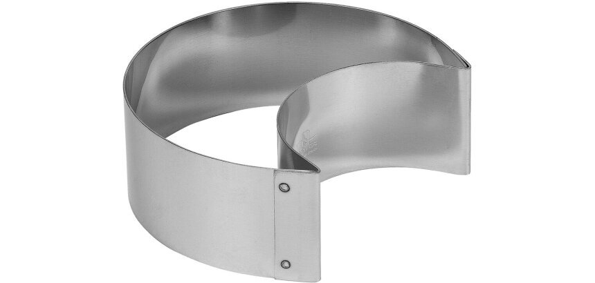 Forme inox "lune" 11cm