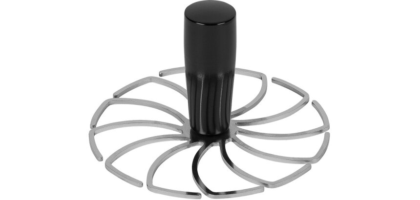 pochoir spirale inox
