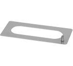 pochoir oblong inox 14,5x4,5 cm