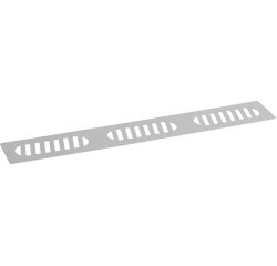pochoir oblong inox 14,5x4 cm 3 empreintes