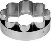 découpoir  fleur cerise inox diamètre 10,7 cm
