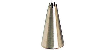 boîte de 12 douilles cannelées inox