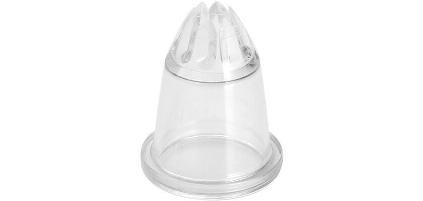 lot de 2 douilles copolyester cannelées D5