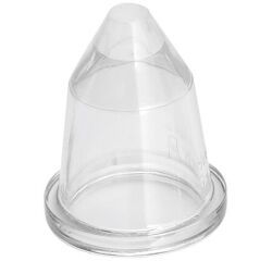 lot de 2 douilles copolyester unies U 16 diamètre 22 mm