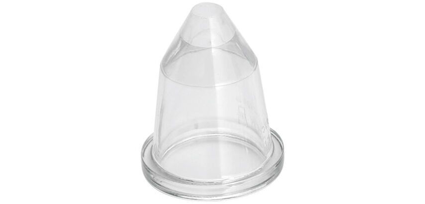 lot de 2 douilles copolyester unies U 12 diamètre 15 mm
