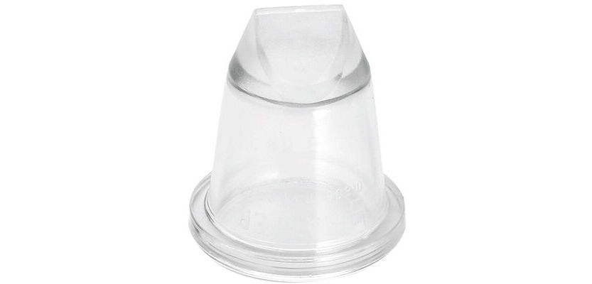 lot de 2 douilles copolyester rose droite n°6 0.5 mm