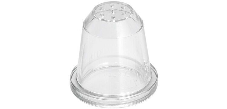 lot de 2 douilles copolyester à nid ou vermicelle 7 trous 1.5 mm
