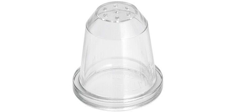 lot de 2 douilles copolyester à nid ou vermicelle 7 trous 1.5 mm