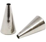 lot de 2 douilles unies inox 0.6 mm