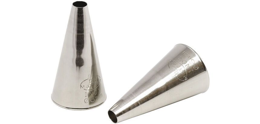 lot de 2 douilles unies inox U 2