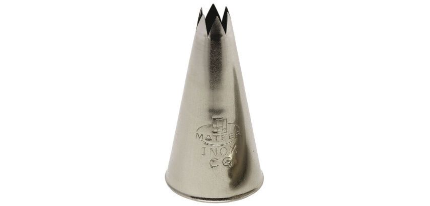 lot de 2 douilles inox cannelées B5