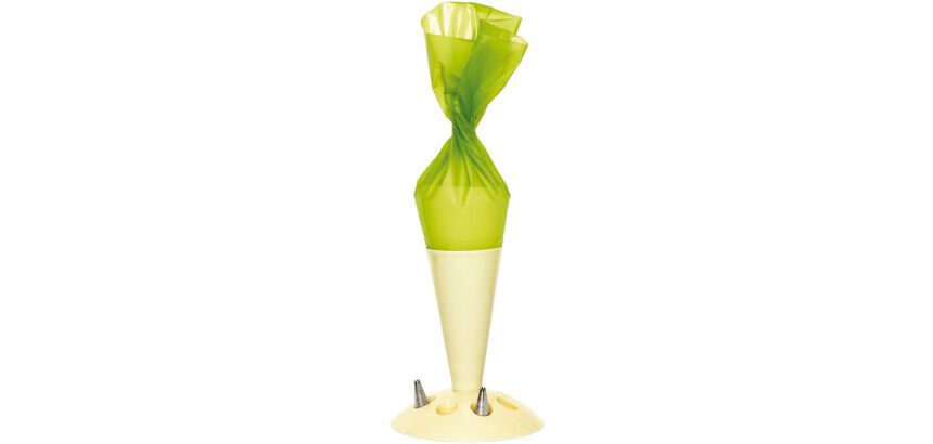 support polypropylène pour poche pâtissière remplie