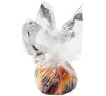 rouleau de 100m de film pour cuisson en papillote en PET et bord aluminium 45 cm