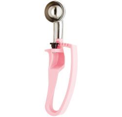 Unigrip cuillère à glace à pince inox 60 portions au litre rose