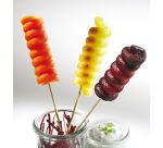 set de 3 spirales à légumes épaisse, fine ou enroulée