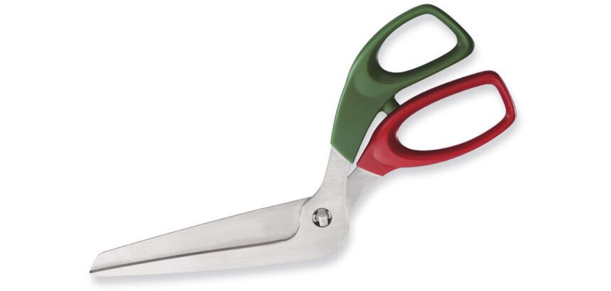 ciseaux coudés à pizza ergonomique 24.5 cm