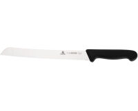 Giesser couteau à pain cranté manche noir inox 24 cm