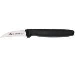 Giesser couteau d'office bec d'oiseau manche noir 6 cm
