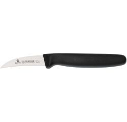 Giesser couteau d'office bec d'oiseau manche noir 6 cm