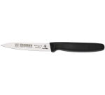 couteau d'office manche noir 10 cm