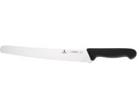 Giesser couteau universel denté manche noir 25cm