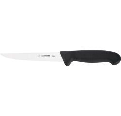 Giesser couteau à désosser lame droite manche noir 16 cm