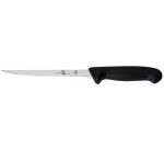 Giesser couteau filet de poisson manche noir 18cm
