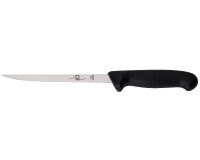 Giesser couteau filet de poisson manche noir 18cm