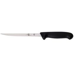 Giesser couteau filet de poisson manche noir 18cm