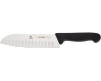 Giesser couteau santoku manche noir 18 cm
