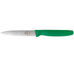 couteau d'office manche vert 10 cm