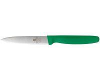 couteau d'office manche vert 10 cm
