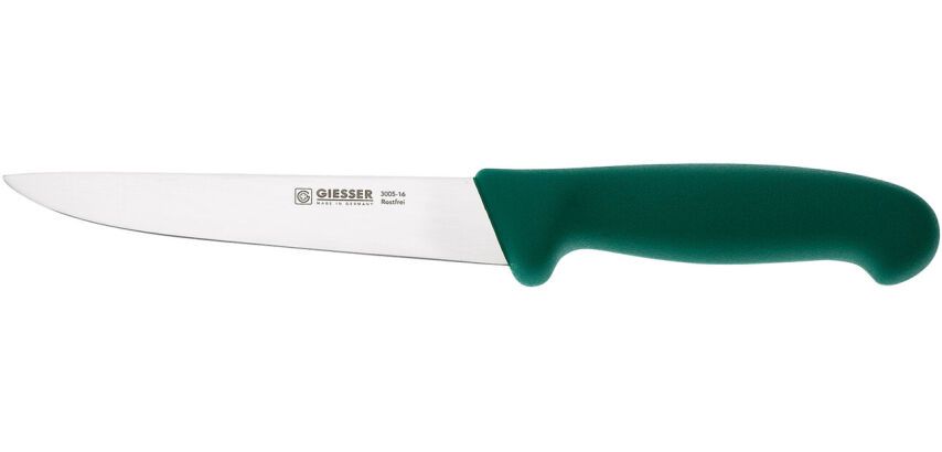 Giesser couteau à saigner manche vert 16 cm