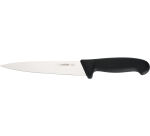 Giesser couteau à saigner pointu manche noir 18 cm