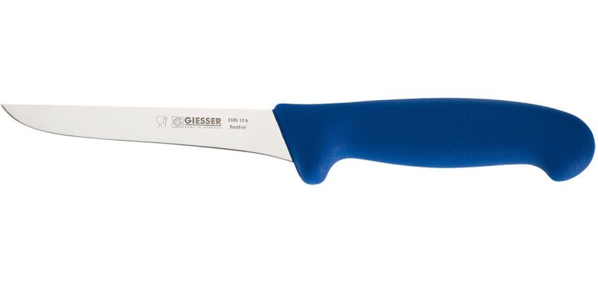 Giesser couteau à désosser manche bleu 13 cm