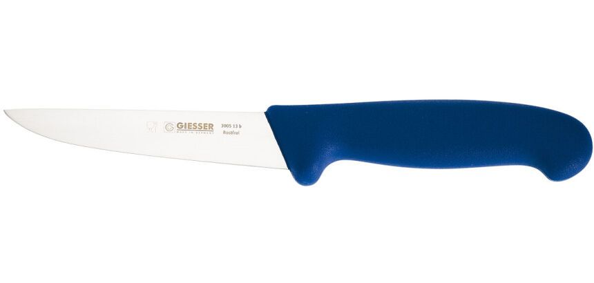 Giesser couteau à saigner manche bleu 16 cm