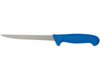 Giesser couteau filet de poisson manche bleu 18 cm