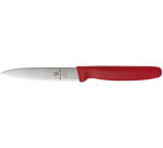 couteau d'office manche rouge 10 cm