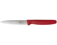 couteau d'office manche rouge 10 cm