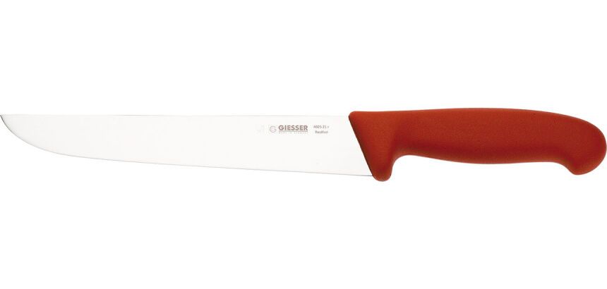 Giesser couteau à découper manche rouge 21 cm