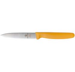 couteau d'office manche jaune 10 cm