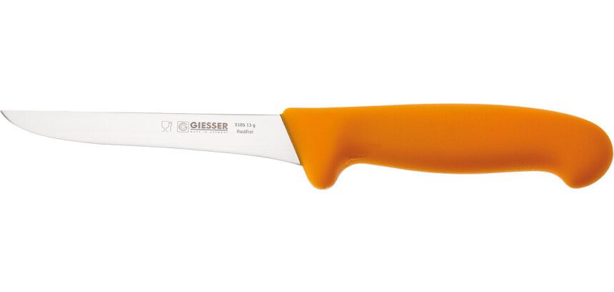 Giesser couteau à désosser manche jaune 16 cm