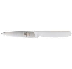 couteau d'office manche blanc 10 cm