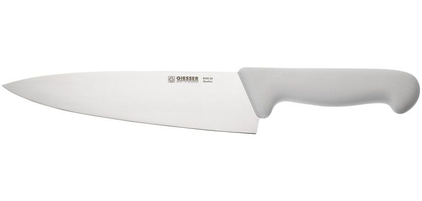 Giesser couteau de cuisine manche blanc 20 cm