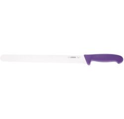 couteau à génoise manche violet 31 cm