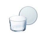 Onctuose coupelle diamètre 8,5 cm, 22 cl à couvercle blanc